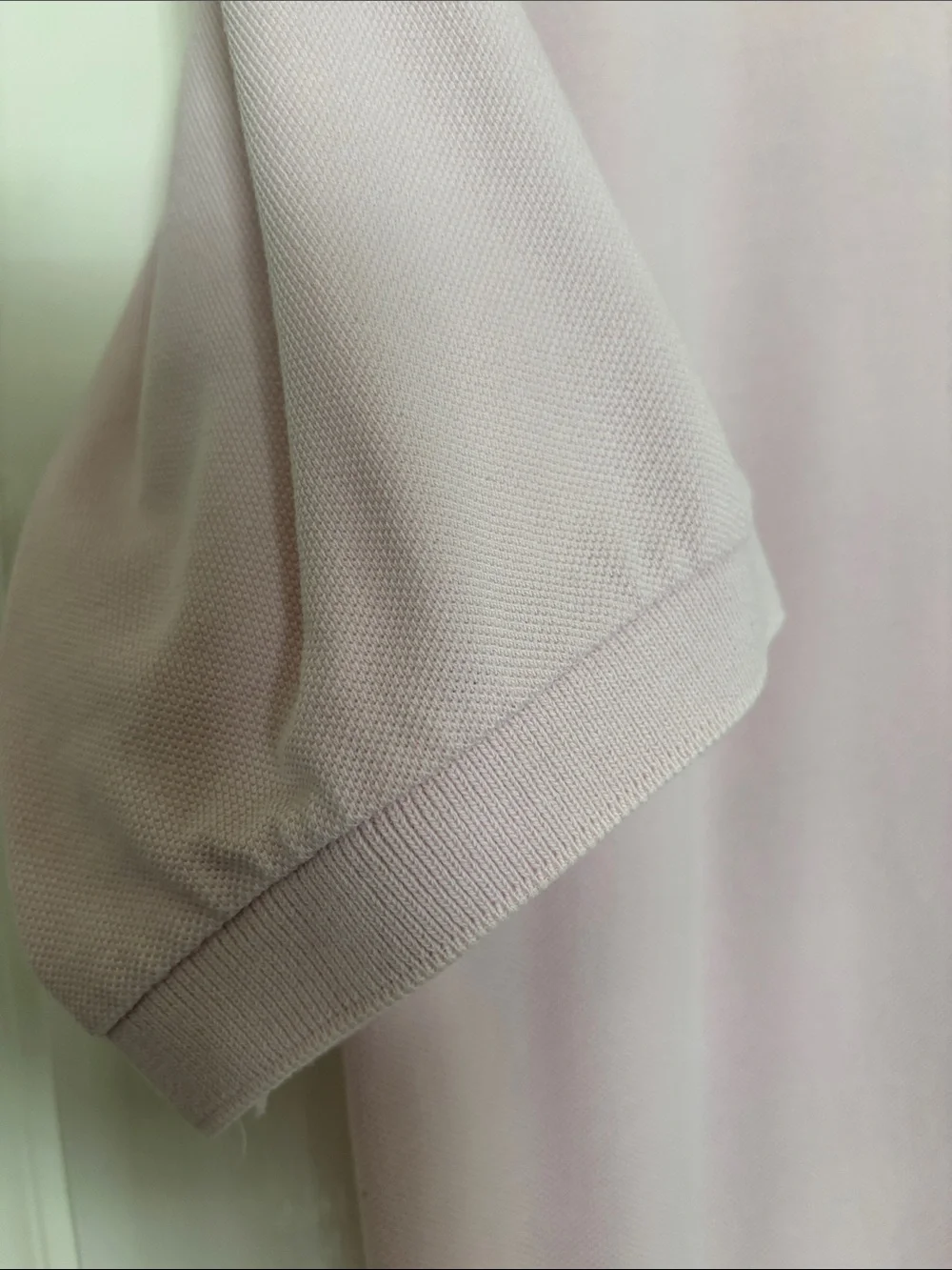 Ralph Lauren Men’s Pale Pink Polo with Blue Pony Logo